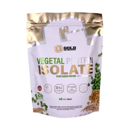VEGETAL PROTEIN ISOLATE - SABOR: NEUTRO GOLD NUTRITION 2LB