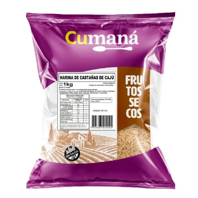 HARINA DE CASTAÑA DE CAJU CUMAMA X1 KG - 70717