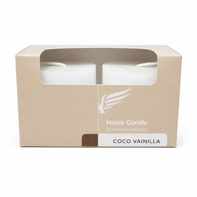 SET VELAS COCO Y VAINILLA SPIRIT X 2