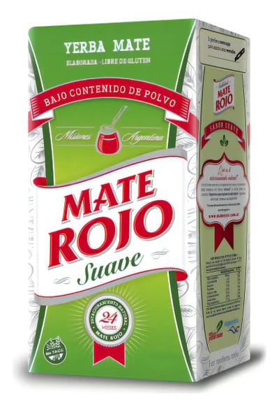 YERBA MATE ROJO SUAVE X 1KG