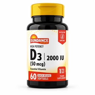 VIT. D-3 50 MCG SUNDANCE X 60 CAP