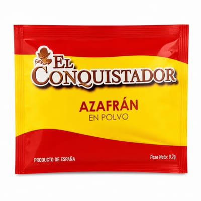 AZAFRAN MOLIDO PURO (EN SOBRES) ORIGEN ESPAÑOL 0.2 G