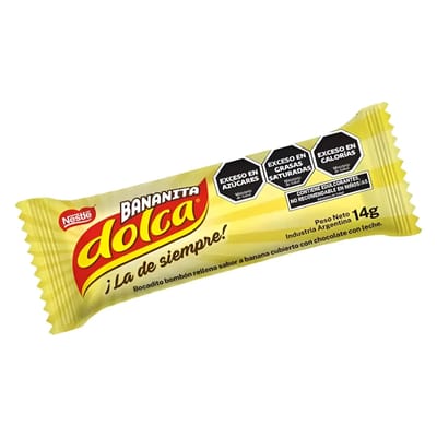 NESTLE DOLCA BANANITA CHICA 12 (16X14G)