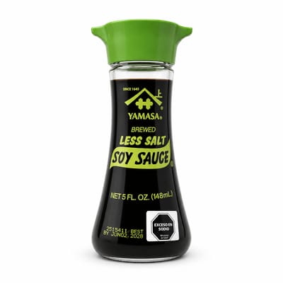 SALSA DE SOJA YAMASA REDUCIDA EN SODIO X 148 ML