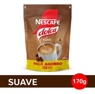 NESCAFE DOLCA SUAVE DOYPACK 12X170G