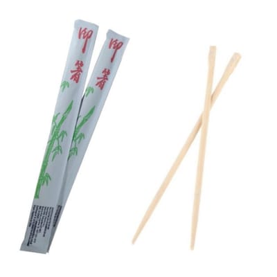 CHOPSTICK DE BAMBOO X 23 CM (PALITOS P/ SUSHI)