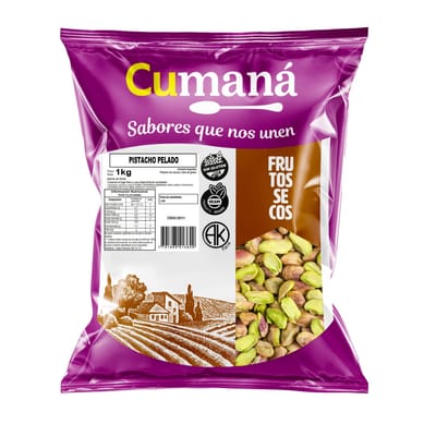 PISTACHO PELADO X 250G CUMANA - 22017