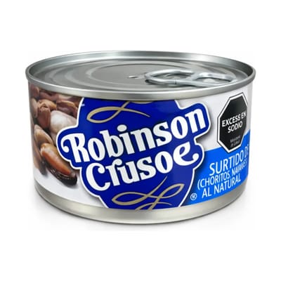 SURTIDO DE MARISCOS AL NATURAL X 190G ROBINSON CRUSOE
