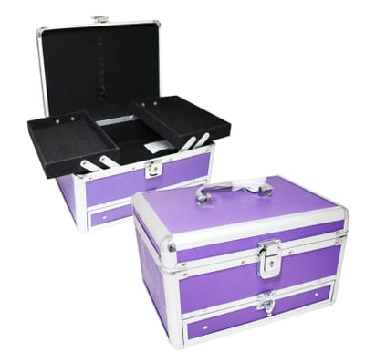 MALETIN ALUMINIO 26X19X16 2BJAS. 1 CAJON