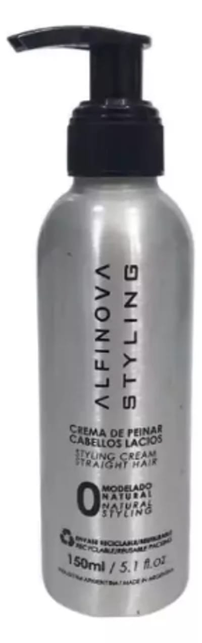 CREMA DE PEINAR CABELLOS LACIOS PREMIUM ALFINOVA